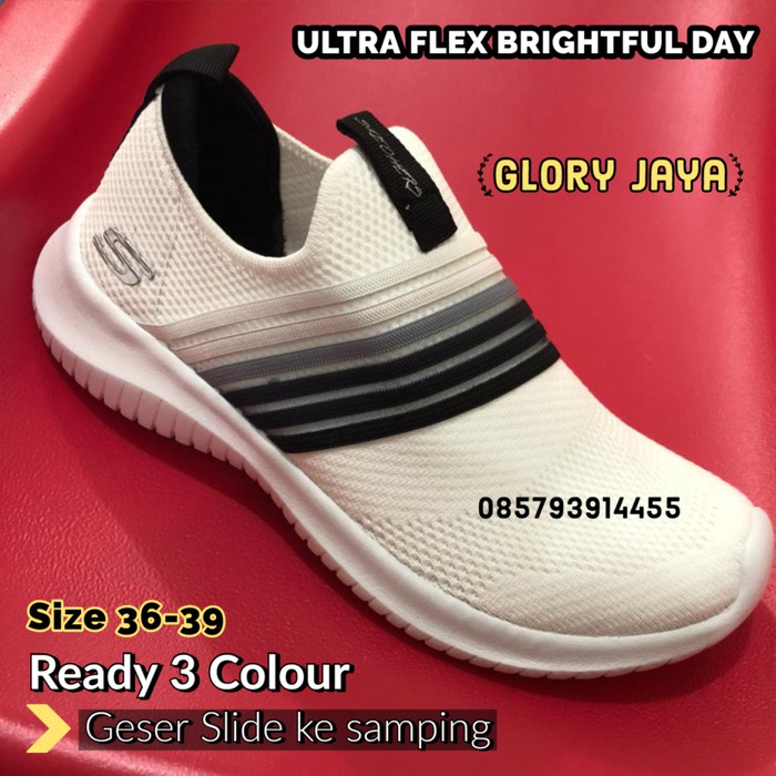 Skechers / Sepatu Skechers Wanita / Skechers ULTRA FLEX BRIGHTFUL DAY