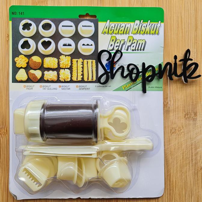 

Sin Lian No. 141 Acuan Biskut Berpam / Cetakan Kue Kering Promo Hari Ini