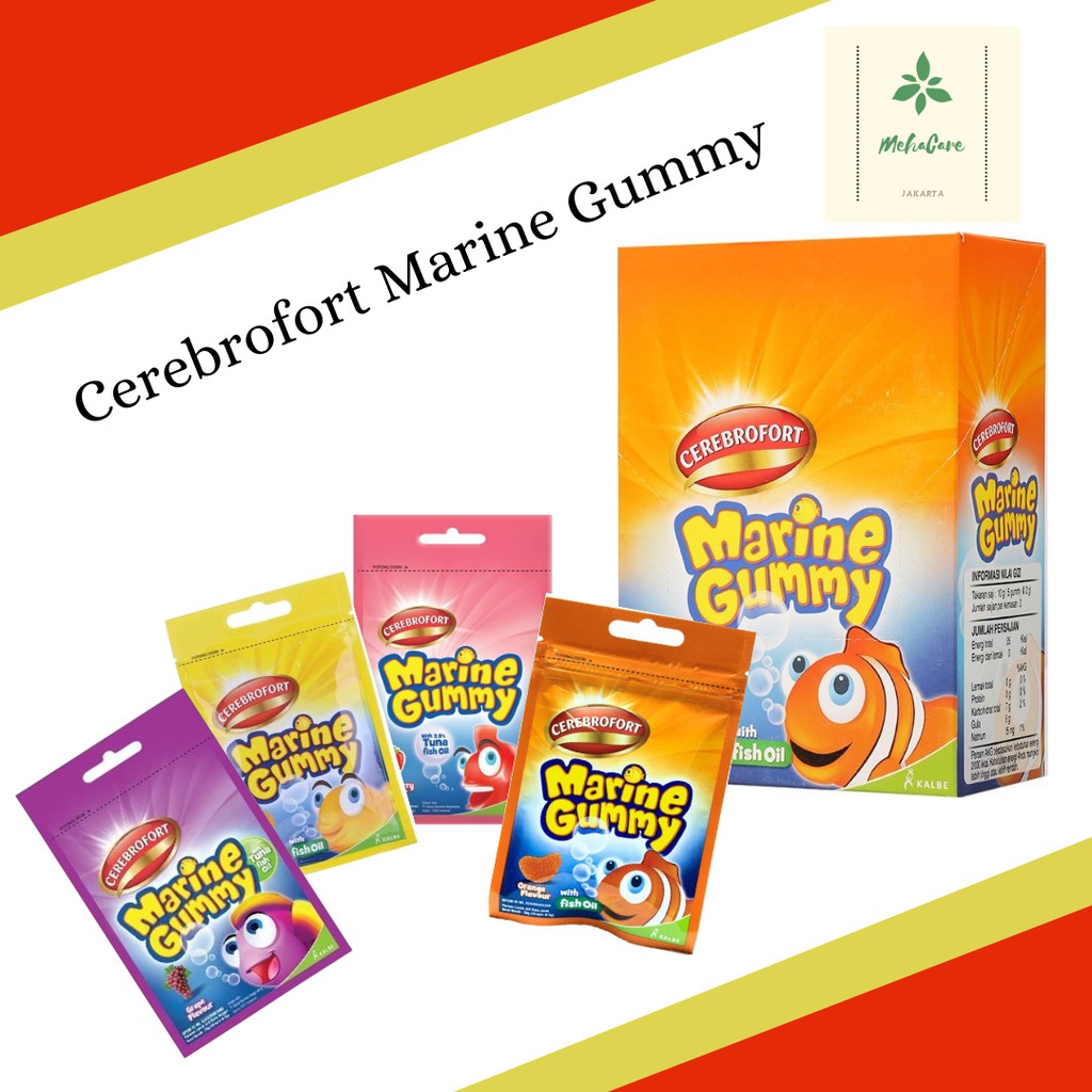 

Cerebrofort Marine Gummy Sachet