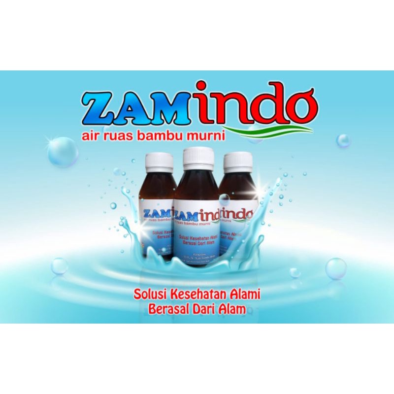 ZAMINDO air ruas bambu