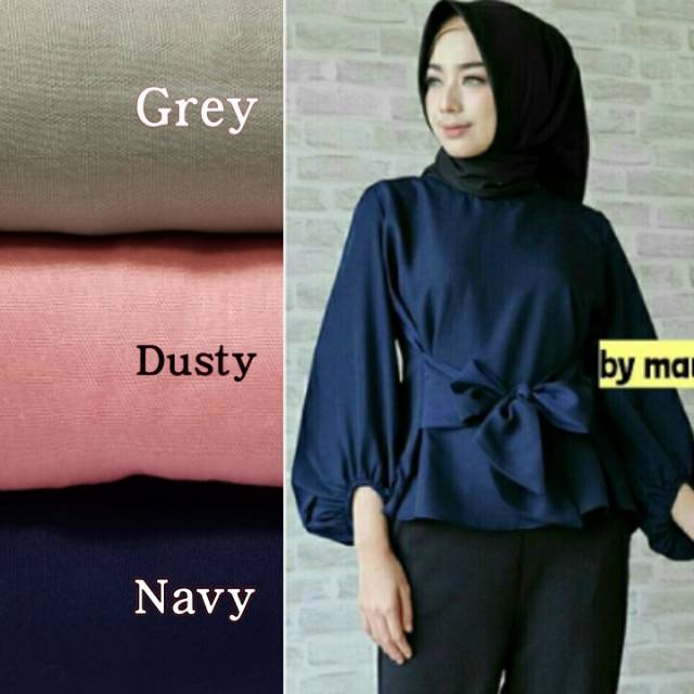 FWG - BLOUSE PEPLUM / BLOUSE / ATASAN / PAKAIAN WANITA / WANITA