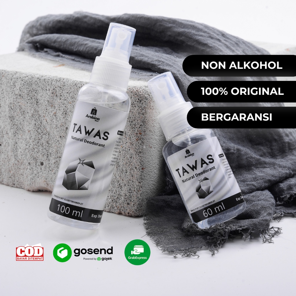 Deodorant Tawas Spray Asli Alami Untuk Ketiak Bau