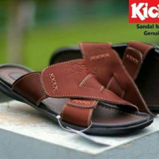  SANDAL  KULIT  PRIA  05 CEVANY BLACK BROWN TAN KULIT  SAPI 