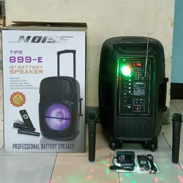 Speaker Portable Wireless Meeting 12"inch Noise 899-E
