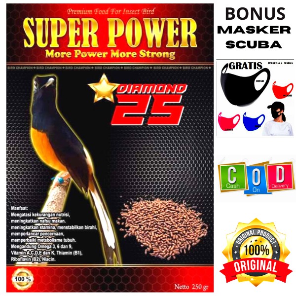 Pakan burung murai, burung murai batu, burung murai batu medan, voer burung SUPER POWER
