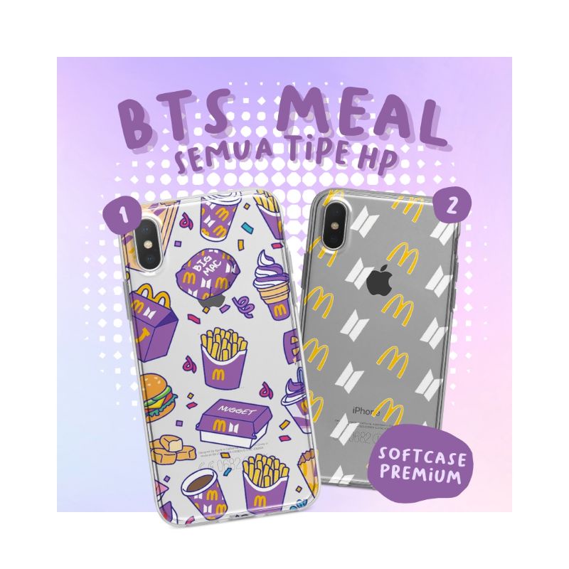 Case Softcase BTS Meal MCD Mcdonalds