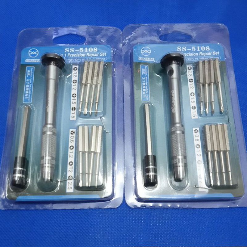 Obeng Set Sunshine SS-5108 Pembuka Handphone Tools Tool Tols