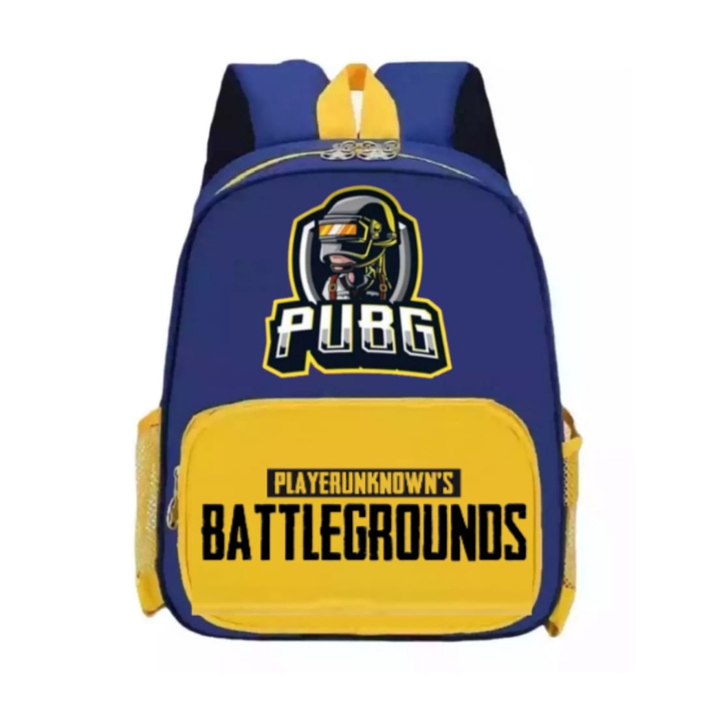 TAS RANSEL ANAK LAKI-LAKI MOTIF PUBG NEW / TAS RANSEL ANAK / TAS RANSEL MURAH