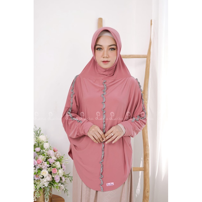 Linalivia Hijab - Bergo Rubina
