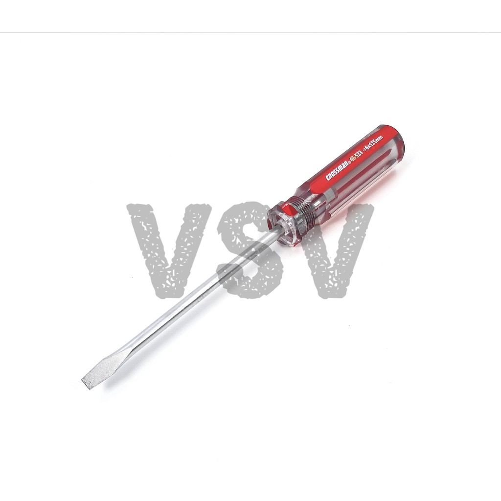 GESTAR Mechanical screwdriver (-)6x125mm Obeng crystal Obeng minus