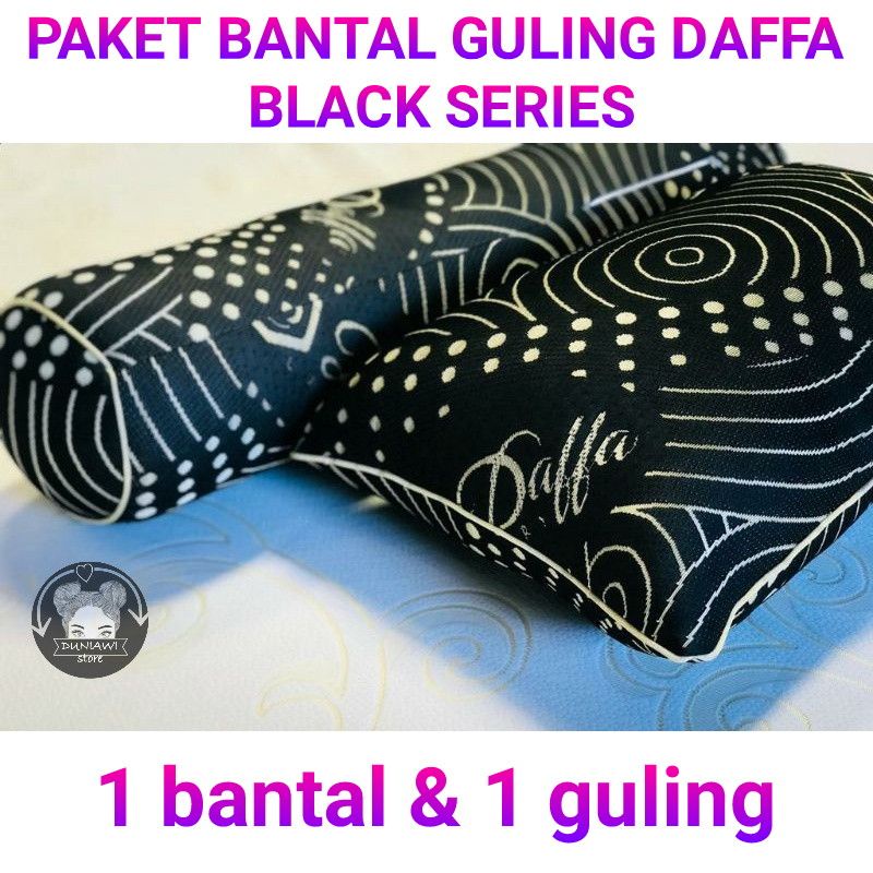 [1 SET] BANTAL &amp; GULING DAFFA BLACK SERIES JUMBO 1.100 GRAM