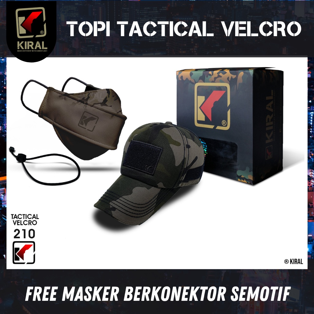 TOPI BASEBALL PRIA DISTRO PREMIUM VINTAGE TACTICAL VELCRO POLOS LORENG MILITER FREE CAMO MASK KIRAL