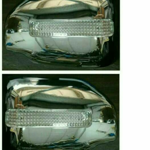 Cover Spion Lampu Kijang Kapsul Tahun 2003-2004 Crome