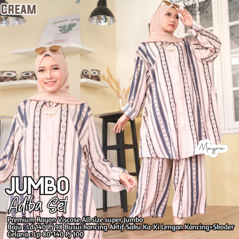 setelan cantik super jumbo