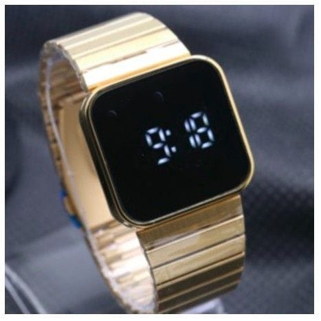 BAJ JAM TANGAN WATCH RANTAI SLIM  GOLD JAM TANGAN MURAH AP004