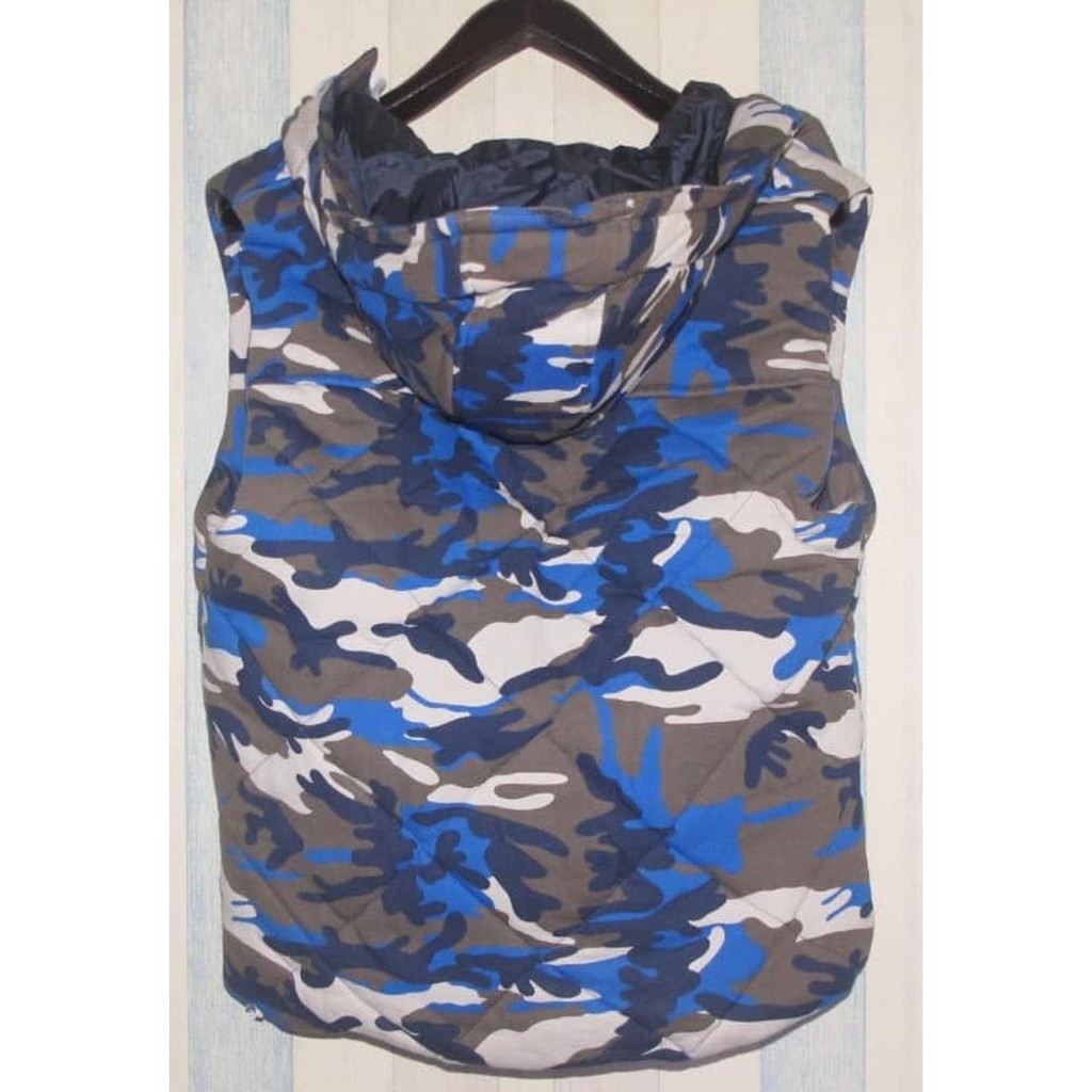 MURAH BERGHAUS MEN CAMOUFLAGE HOODIE VEST ORIGINAL TERMURAH