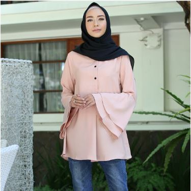 Kiara blouse dusty pink by heaven lights size M