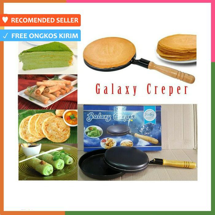 GALAXY CREPER PAN/CETAKAN KUE DADAR GULUNG,RISOL,LUMPIA DLL