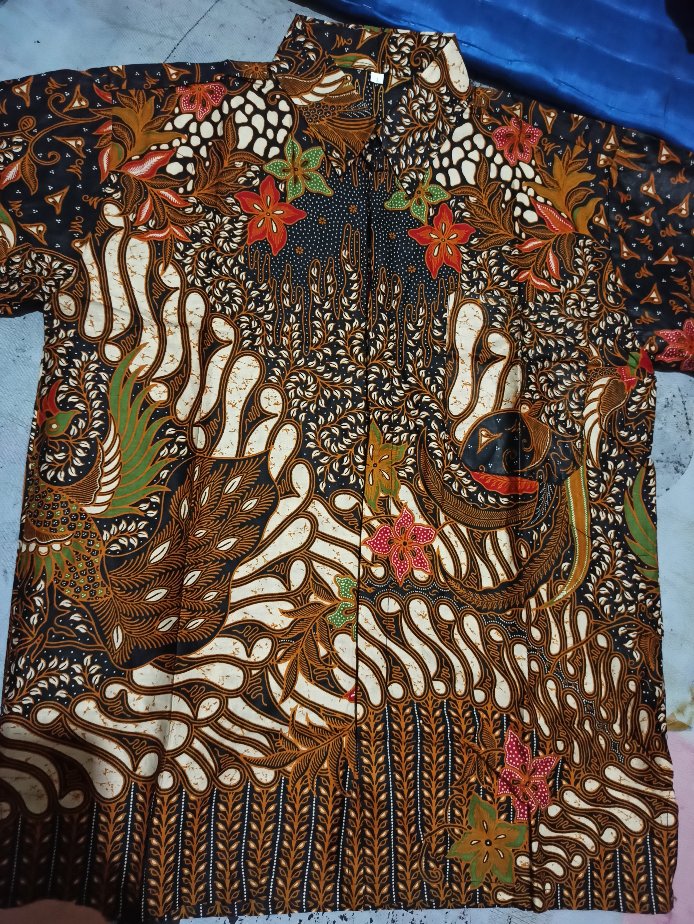 [ Termurah ] Kemeja Batik Pria Lengan Pendek Slimfit Kemejamodern Batikmodern Batiksolo Batik Trend