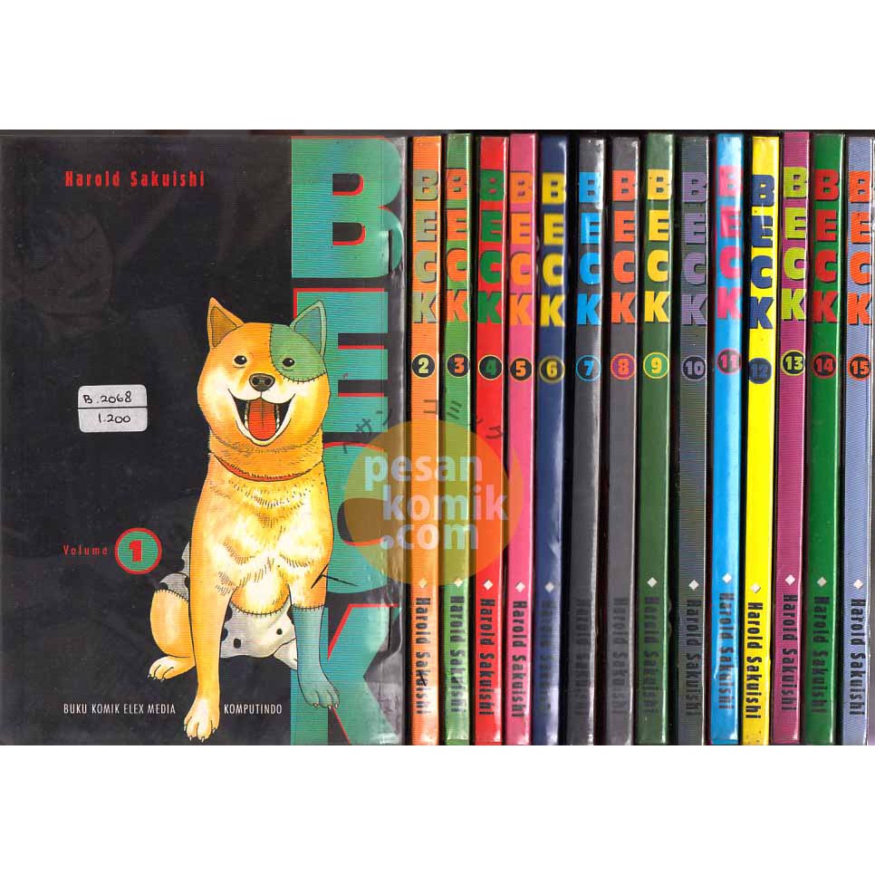 Komik Bekas Beck vol 1-15 (Belum Lengkap)
