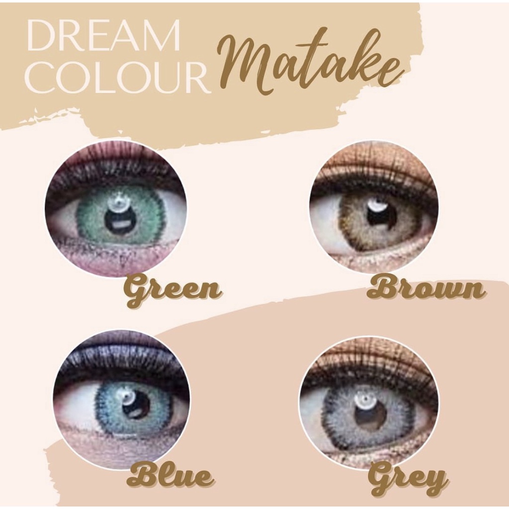 KUPAKESFOTLENS Matake Glamour Softlens By Dreamcolor