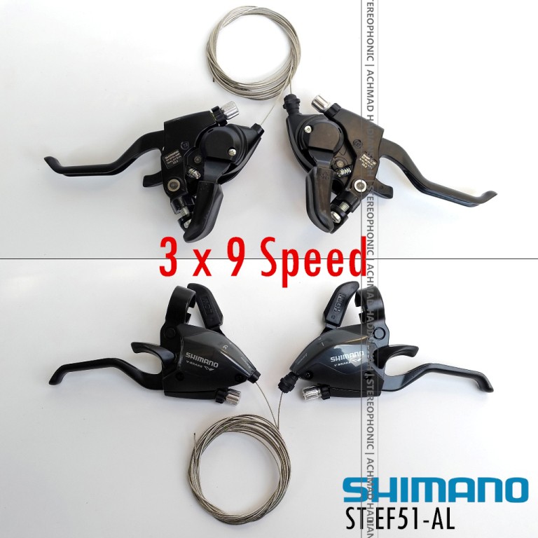 shimano 3x9 speed shifter