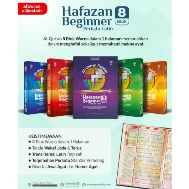 Hafazan 8 Blok Beginner A5
ALQOSBAH


