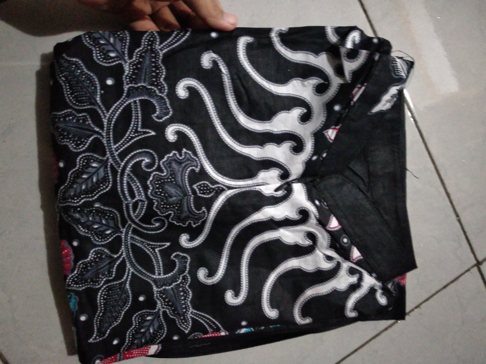 Maura Couple - Sania Ruffle Batik Couple Ori Ndoro Jowi Garansi Termurah Shopee - Batik Modern Solo