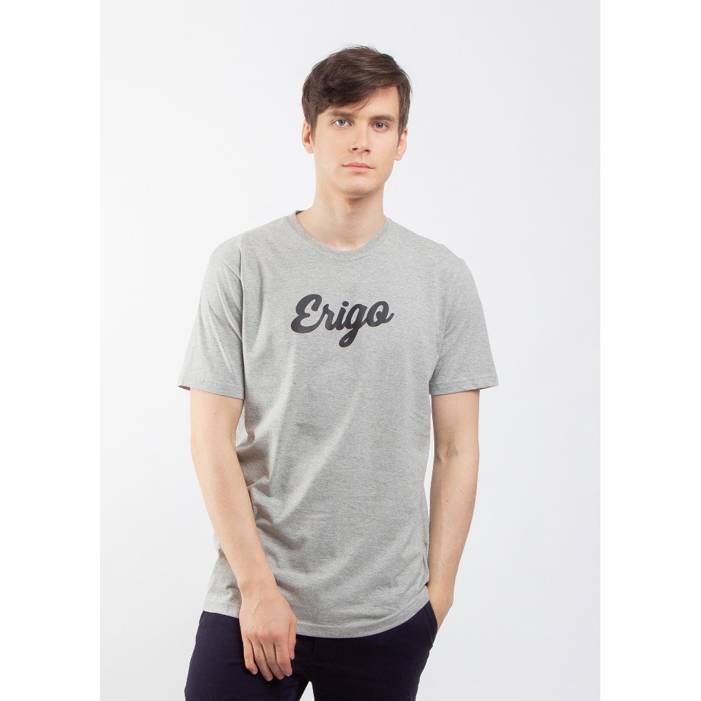

Erigo T-Shirt Basic Black Grey