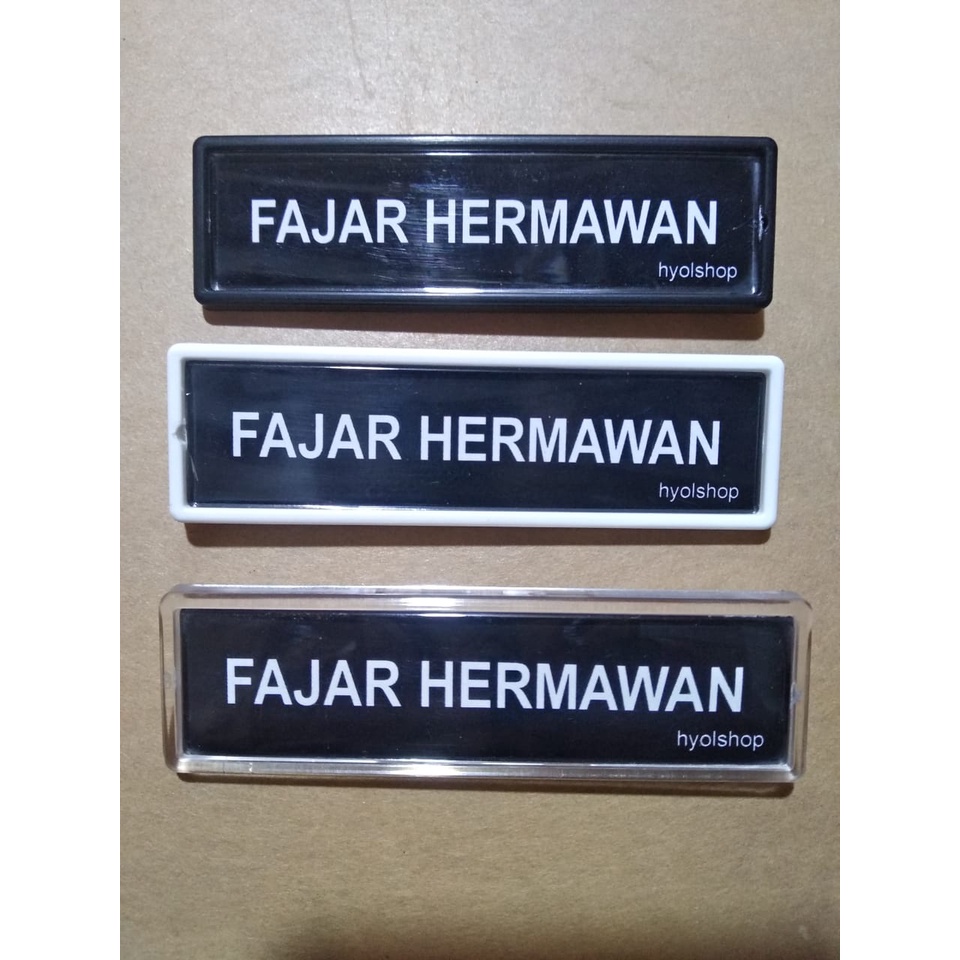 

PAPAN NAMA INSERT PAPER / NAME TAG INSERT / PIN NAMA / PIN