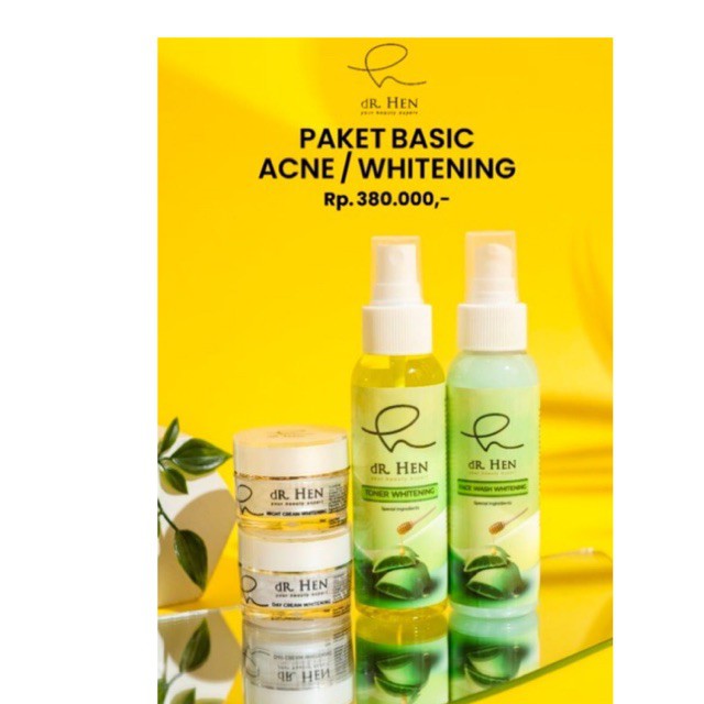 produk skincare Dr hen original