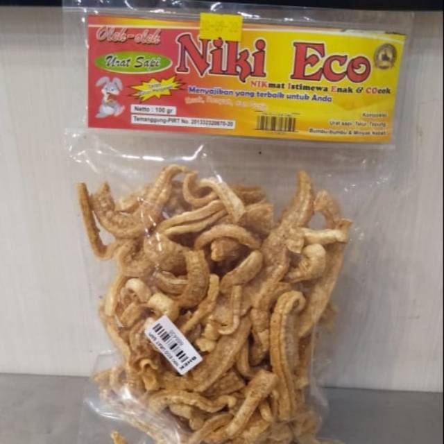 

Kripik Urat Sapi Niki Eco 100g