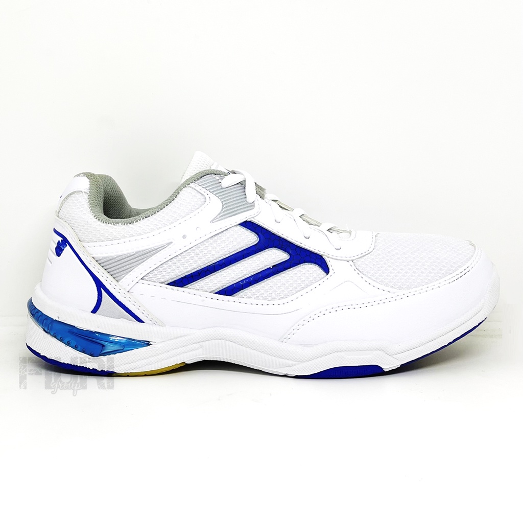 FIURI – Pro ATT Original - WP 5500 PUTIH BIRU 39-43 - Sepatu Kets Pria - Sepatu Sneakers Pria - Sepatu Olahraga Sport  Pria - Sepatu Badminton tekstil - Sepatu Jogging Lari Running Fitness Gym Pria - Sepatu Laki-Laki Cowok - Sepatu Sekolah Bertali