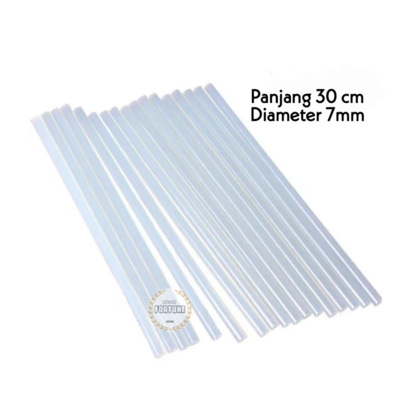 

12 PCS P.30 CM REFILL GLUE STICK / ISI LEM TEMBAK KECIL / REFILL LEM TEMBAK