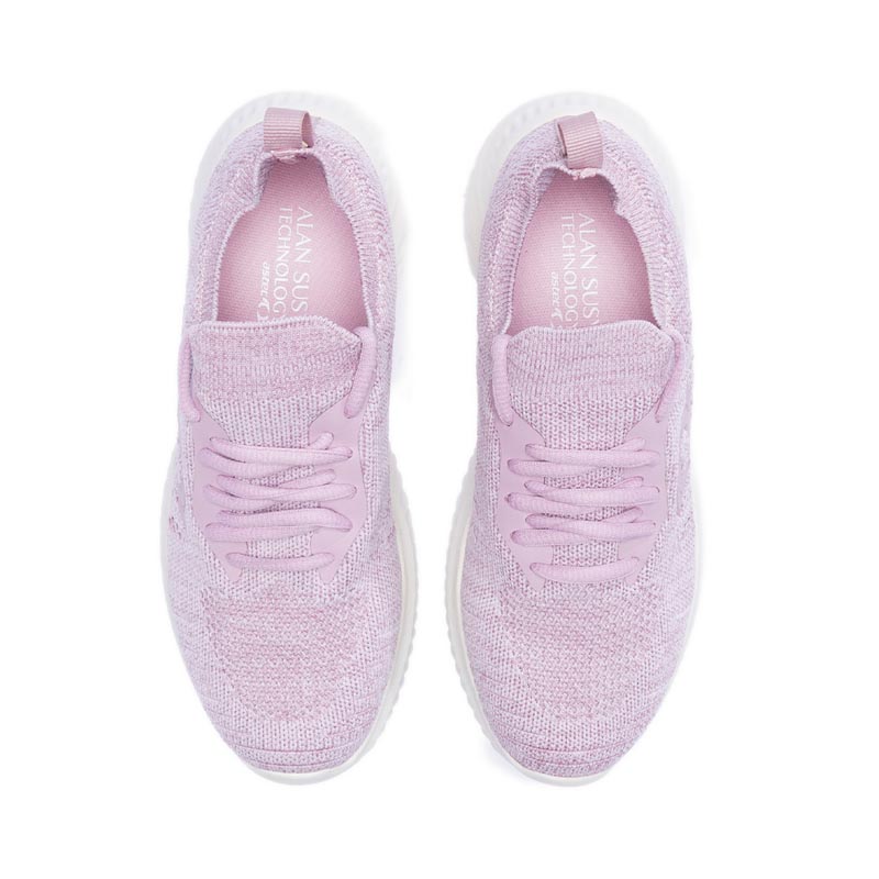 pink exercise shoes