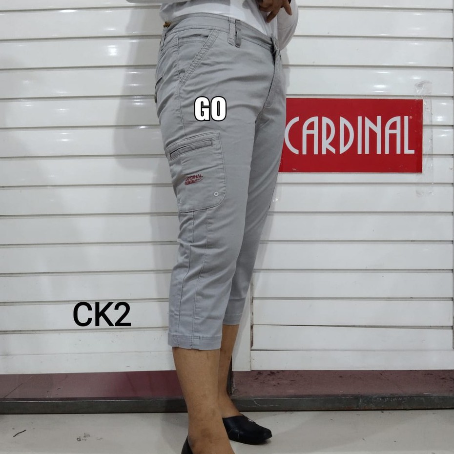 gof CARDINAL CELANA BAHAN 7/8 KEMPOL Cewek Celana Cewek Bahan