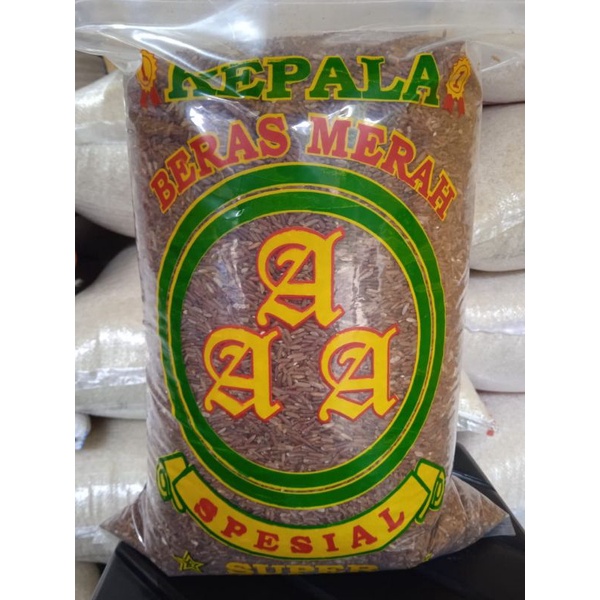 

BERAS MERAH SUPER PECAH KULIT CAP AAA 5KG.