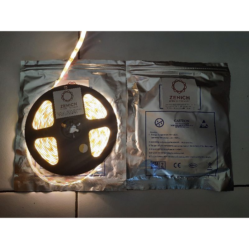 LED Strip Zenich Putih Hangat (Warm White) 12Volt
