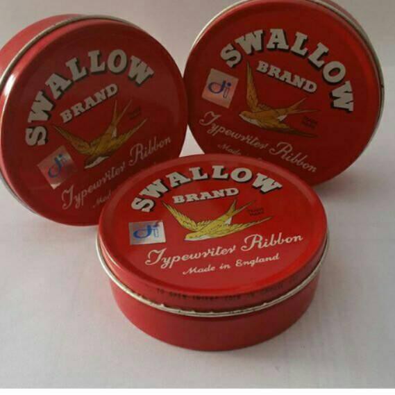 ♫ Pita mesin ketik swallow typewiter ribbon ❁