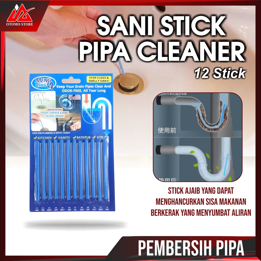 SANI STICKS Pembersih Saluran Air Mampet dan Penghilang Bau Sani Stick Perlengkapan Rumah