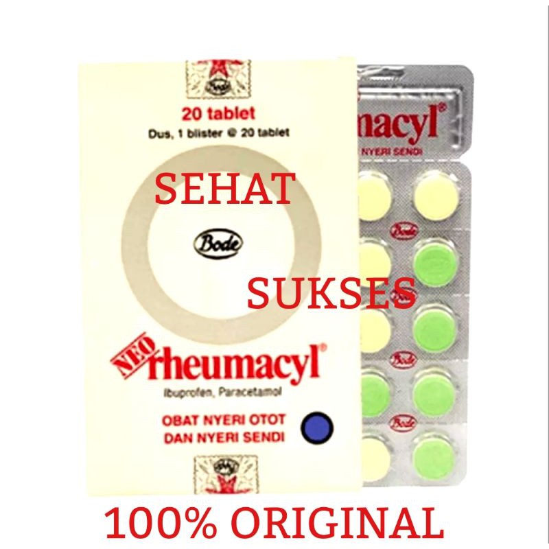 NEO RHEUMACYL (PER STRIP) - OBAT NYERI OTOT DAN NYERI SENDI