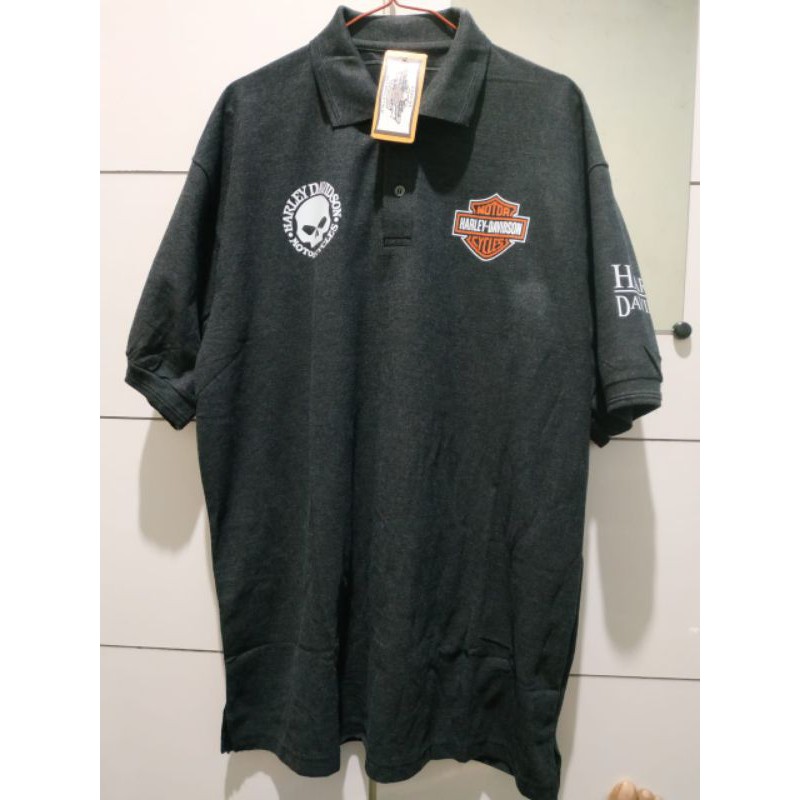 Kaos kerah poloshirt HARLEY DAVIDSON