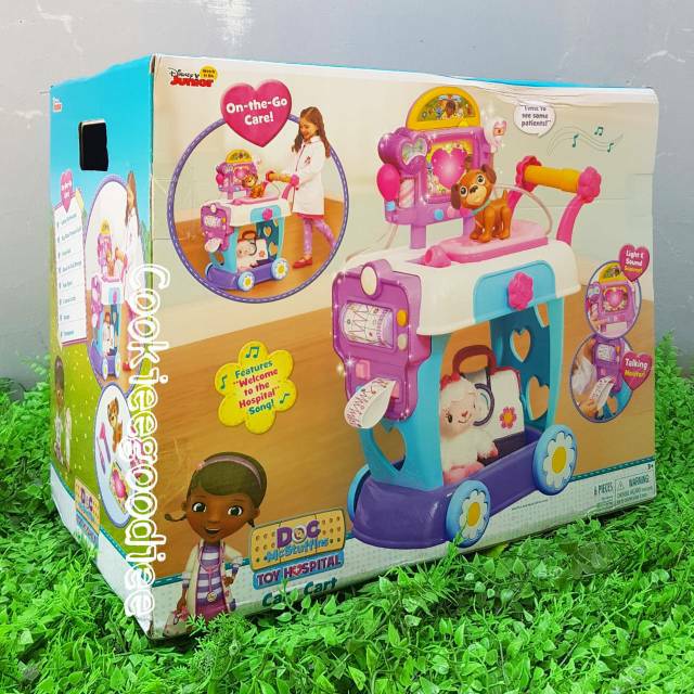 doc mcstuffins toy hospital care cart