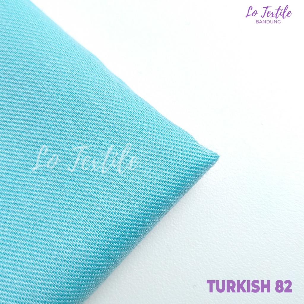 Kain Katun Toyobo Fodu Premium 0.5 Meter (Seri 1) - Bahan Katun Podu Cotton Koko Gamis Meteran-Turkish - 82