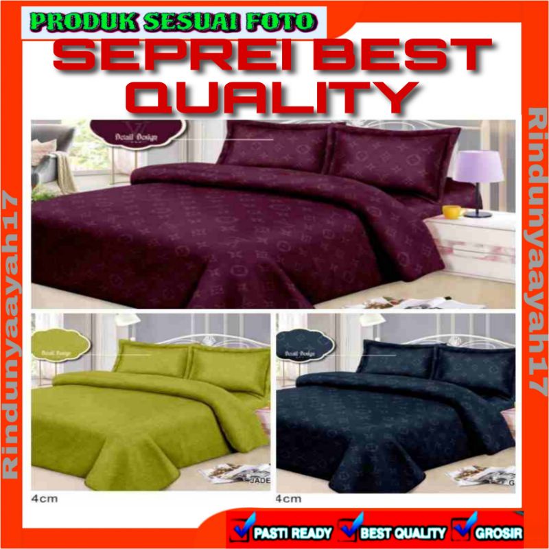 SPREI HOMEMADE EMBOS (TANPA SARUNG BANTAL DAN GULING)