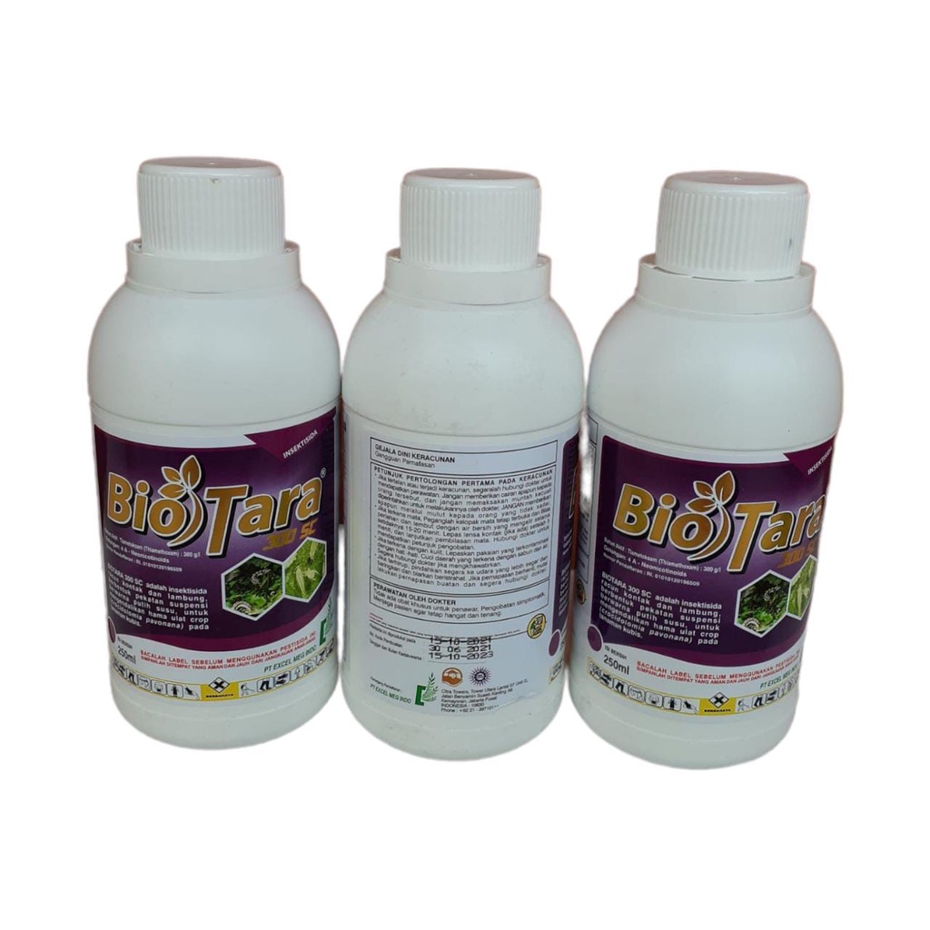 Insektisida Biotara 300SC 250ml Thiamethoxam 300g/l Pengendali Hama Ulat Paling Ampuh Cruiser 320 g/l Virtako 200 g/l Alika