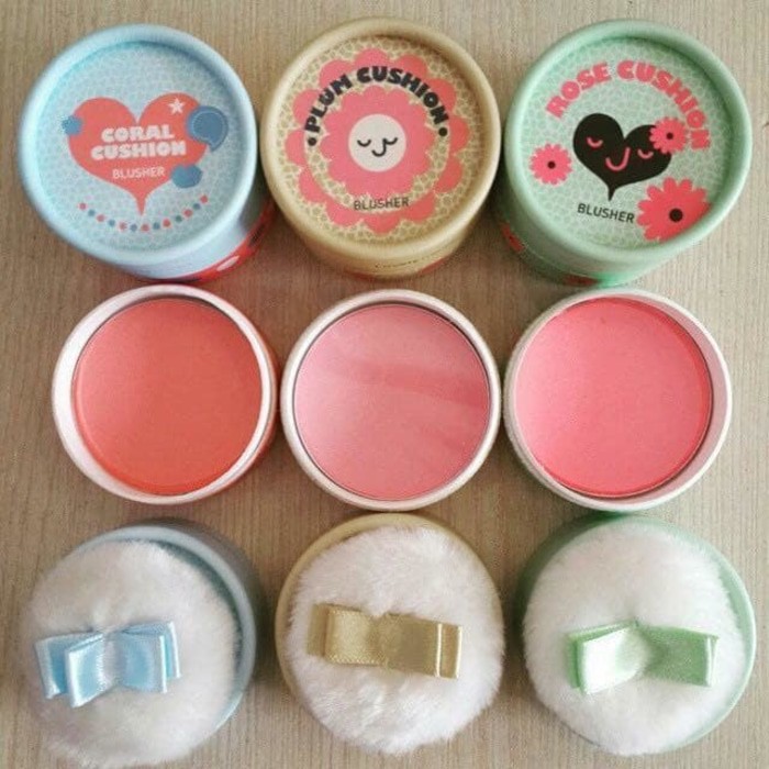 Perawatan Tubuh - Kecantikan - Make Up Wajah The Face Shop Pastel Cushion Blusher Ready Stock