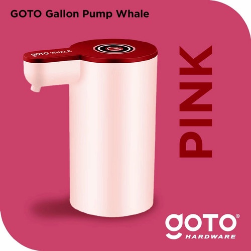 Pompa Galon Goto Whale Dispenser Air Minum - Charge Usb - Gallon Pump