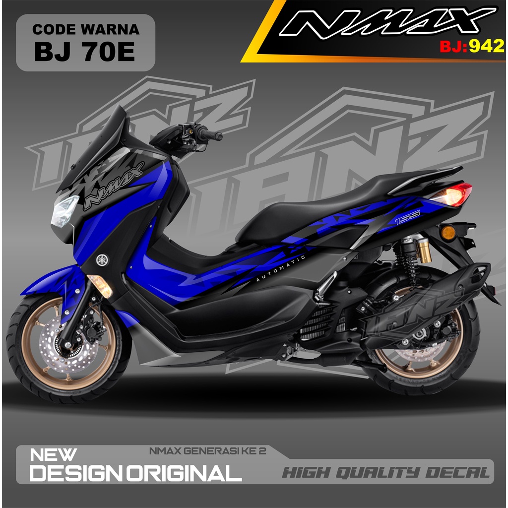 DECAL STIKER ALL NEW NMAX FULL BODY MOTOR / DECAL FULL BODY NMAX / DECAL STIKER FULL BODY NMAX / STIKER DECAL NMAX TERBARU