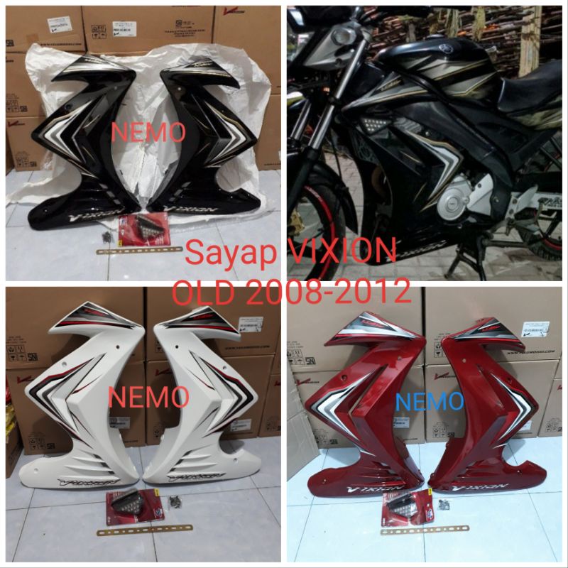Sayap Vixion Old 2008-2012 Half fairing Vixion old Body samping vixion old